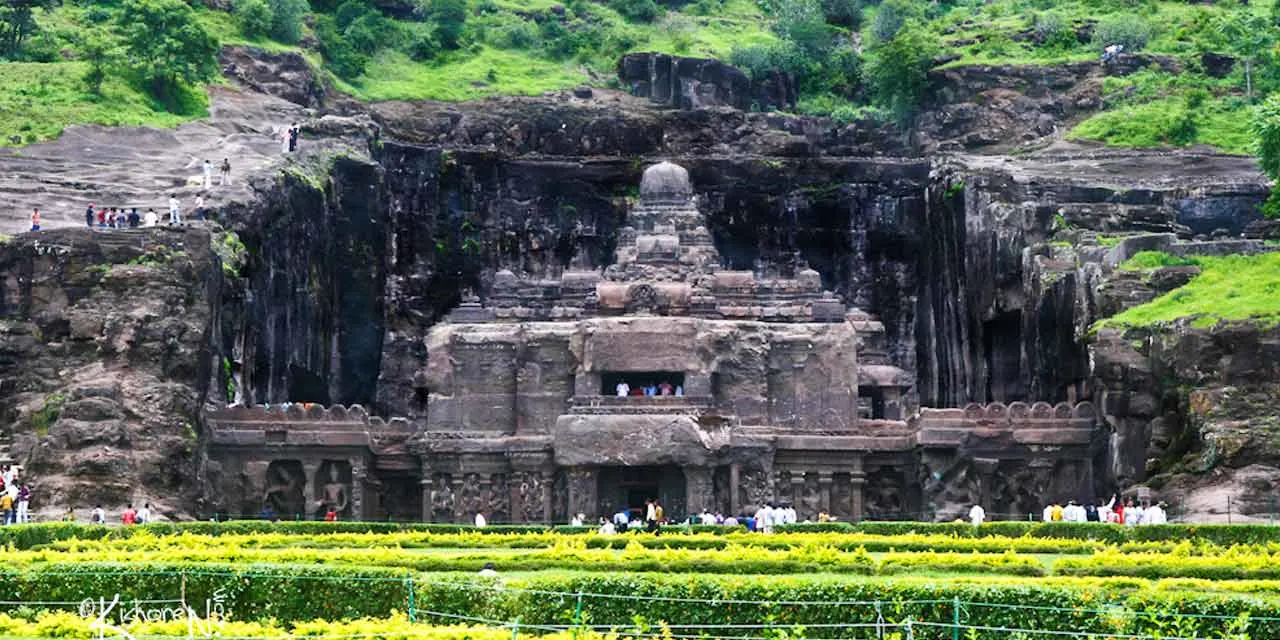 Ajanta and Ellora caves with Bibi Ka Maqbara from Pune
