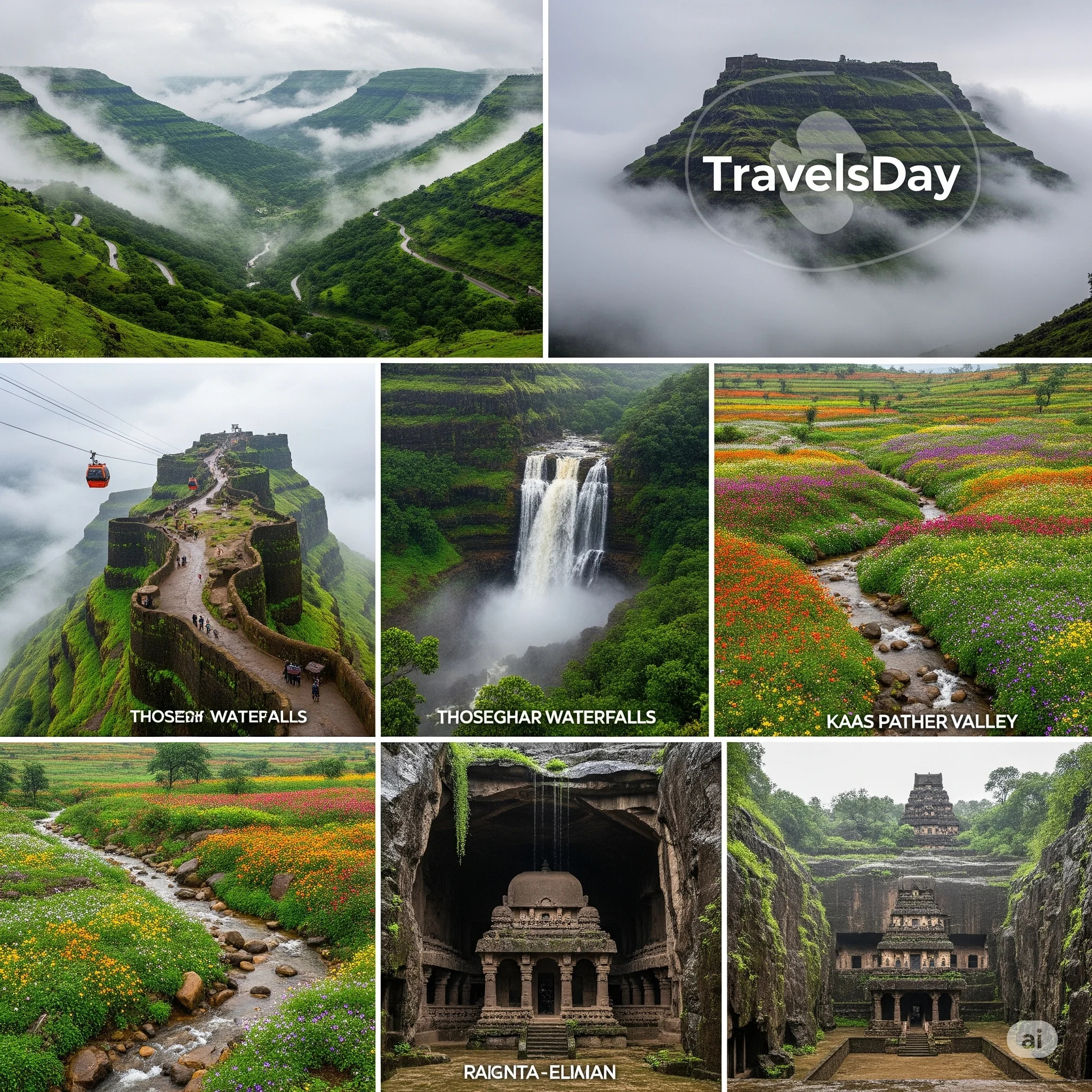 Trekking transport service to forts from Pune