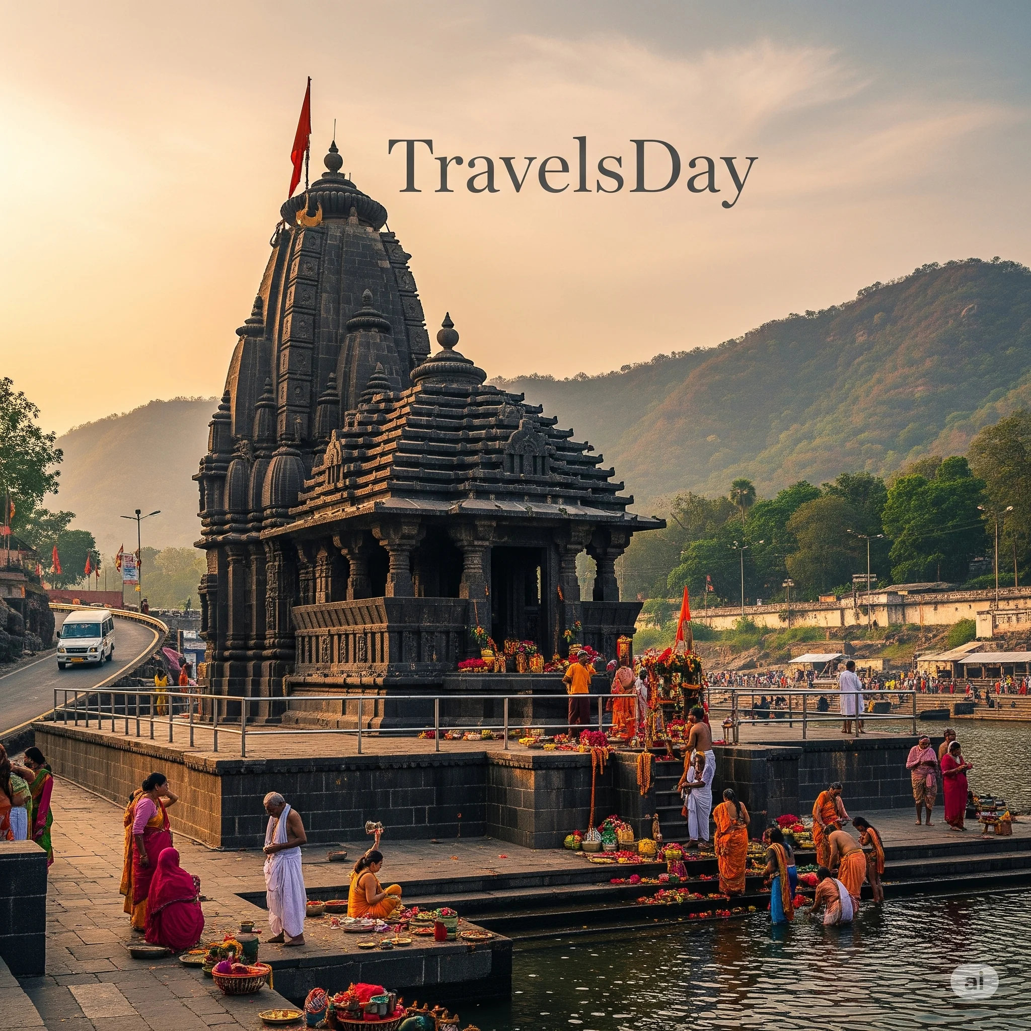 Trimbakeshwar Jyotirling temple tour from Pune